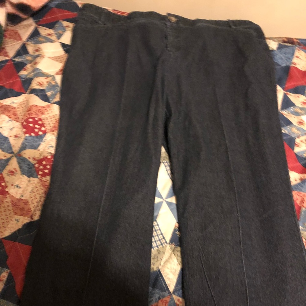Dark blue jeans